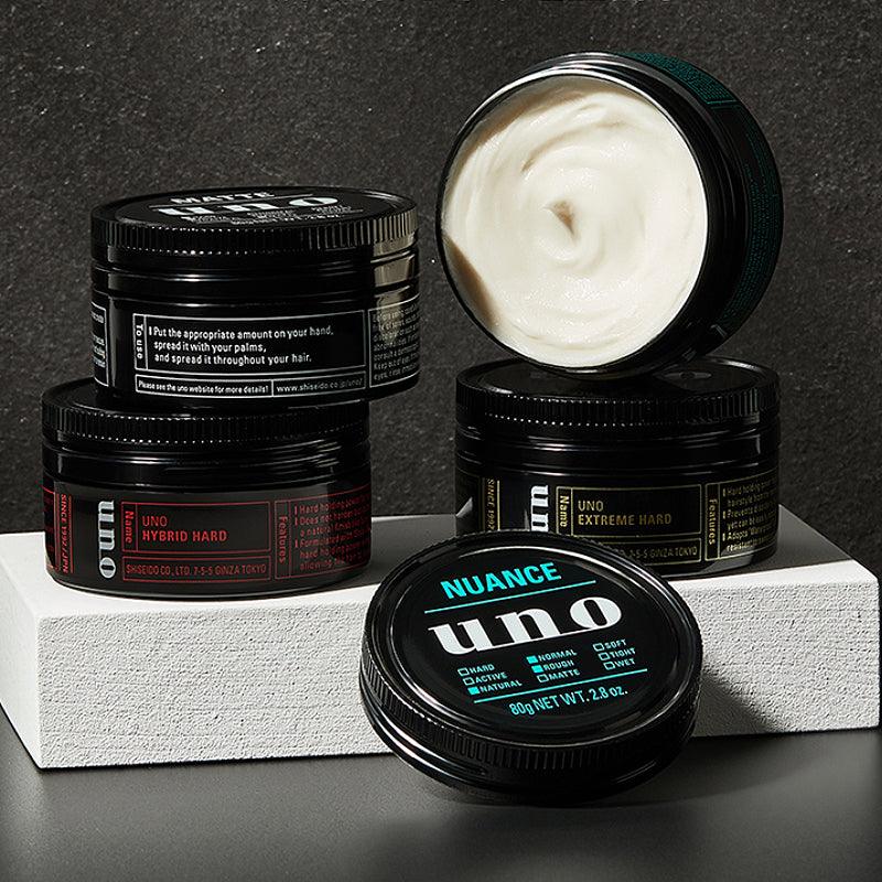 SHISEIDO อูโน่ เอ็กซ์ฮาร์ด เอ็กซ์ตร้า สตรอง โฮลด์ แว็กซ์จัดแต่งทรงผม 80ก