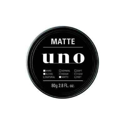 SHISEIDO UNO Твердый матовый эффектор сильной фиксации воск для укладки волос 80 г