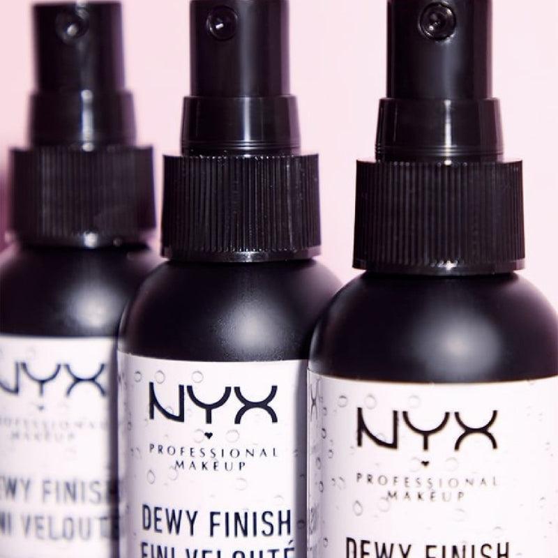 NYX Professional Makup Setting Spray Dewy Finish Fini Veloute 60ml - LMCHING Group Limited