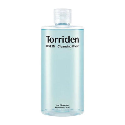 Torriden DIVE-IN คลีนซิ่งวอเตอร์ไฮยาลูโรนิกแอซิดโมเลกุลต่ำ 400 มล.
