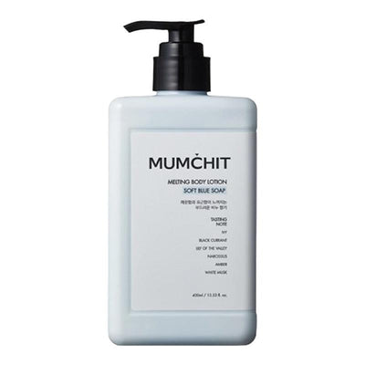 MUMCHIT โลชั่นบำรุงผิวกาย (#Soft Blue Soap) 400 มล.