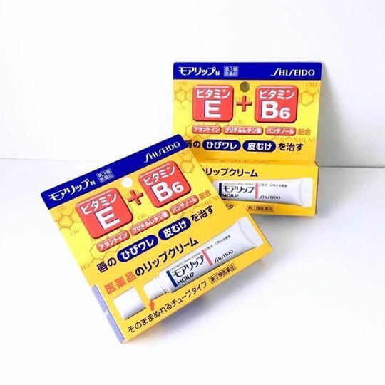 SHISEIDO Moilip Medicated Vitamin E + B6 Lip Cream 8g - LMCHING Group Limited