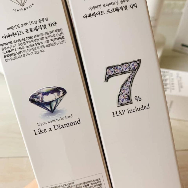 Sungwon Pharmaceutical CO. Pasta de dientes blanqueadora con 7% de diamantes 130g
