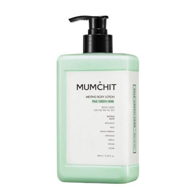 MUMCHIT Melting Body Lotion (#Pale Green Herb) 400ml - LMCHING Group Limited