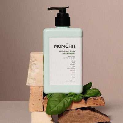 MUMCHIT Melting Body Lotion (#Pale Green Herb) 400ml - LMCHING Group Limited