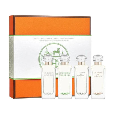 HERMES Coffret Découverte Parfums-Jardins EDT Set 7.5ml x 4