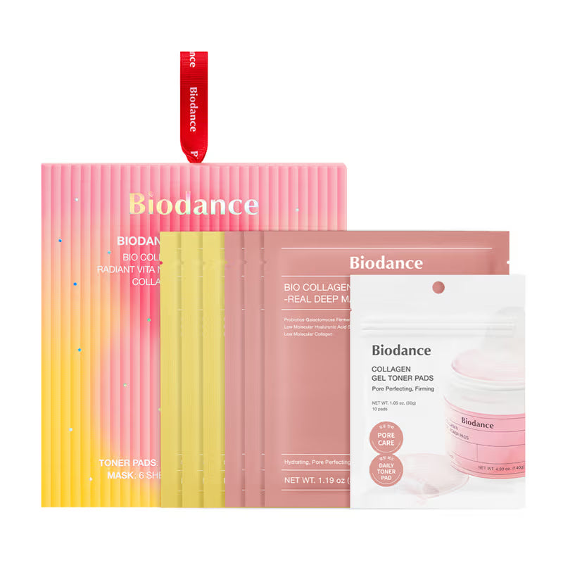 Biodance Glow Duo Set (Deep Mask 34g x 6 + Toner Pads 10pcs/30g)
