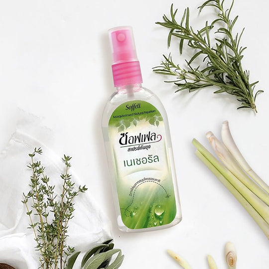 SOFFELL Spray liquide anti-moustique (Citronnelle) 80 ml