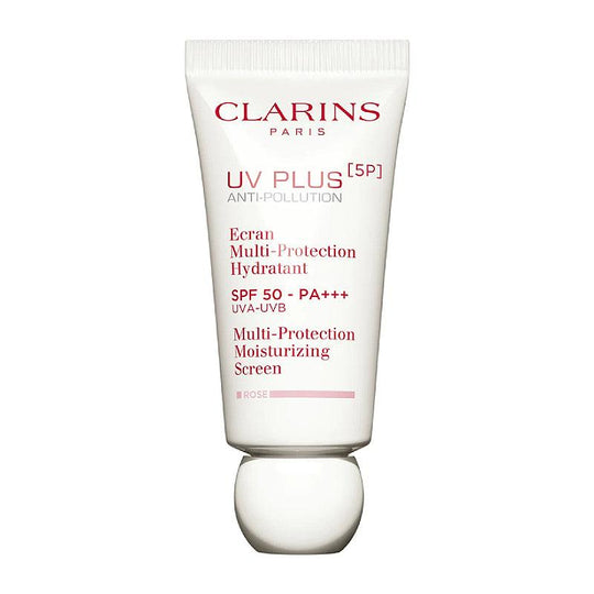 CLARINS UV Plus 5P アンチポリューション マルチプロテクション モイスチャライジング スクリーン SPF50 PA+++ (2色) 30ml