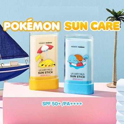 Pokemon UV Airy Mild Sun Stick (#Squirtle) 18g - LMCHING Group Limited