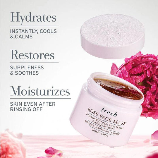 fresh Rose Face Mask 100ml - LMCHING Group Limited