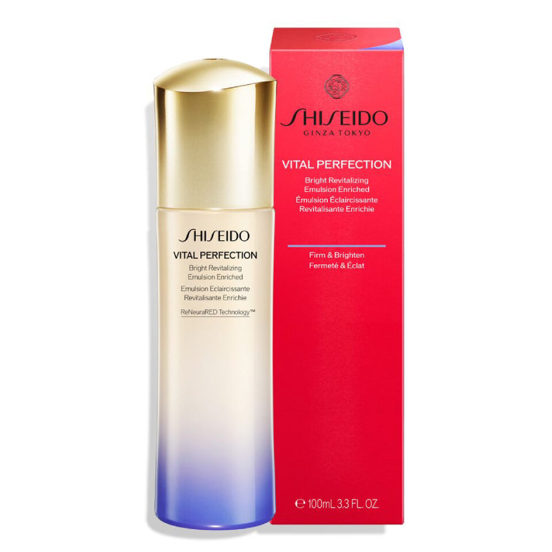 SHISEIDO Vital Perfection Bright Revitalizing Emulsion Enriched 100ml