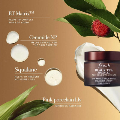 fresh Black Tea Advanced Age Renewal Cream 50ml - LMCHING Group Limited