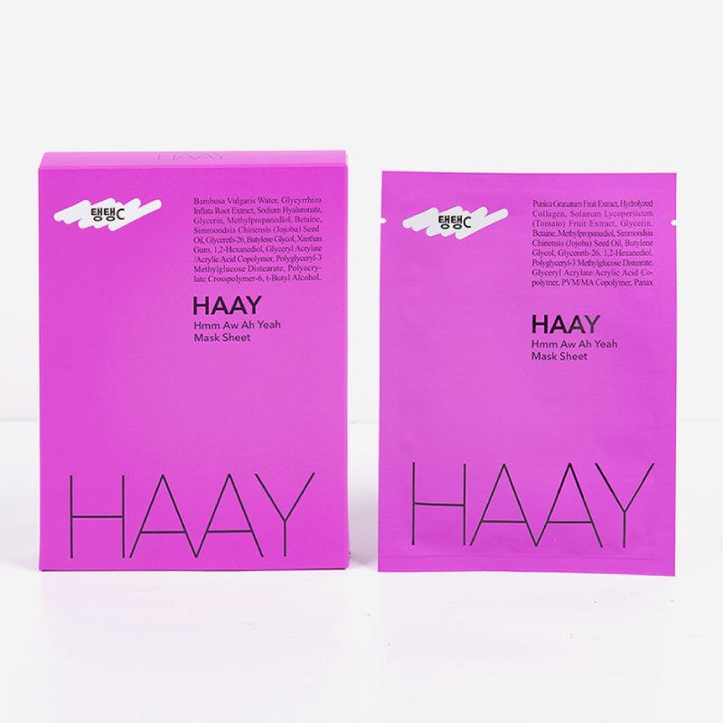 AINOS HAAY Hmm Aw Ah Yeah C Mask Sheet 23g x 10 - LMCHING Group Limited