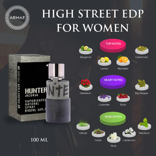 ARMAF Hunter Intense Eau De Toilette 100 มล.