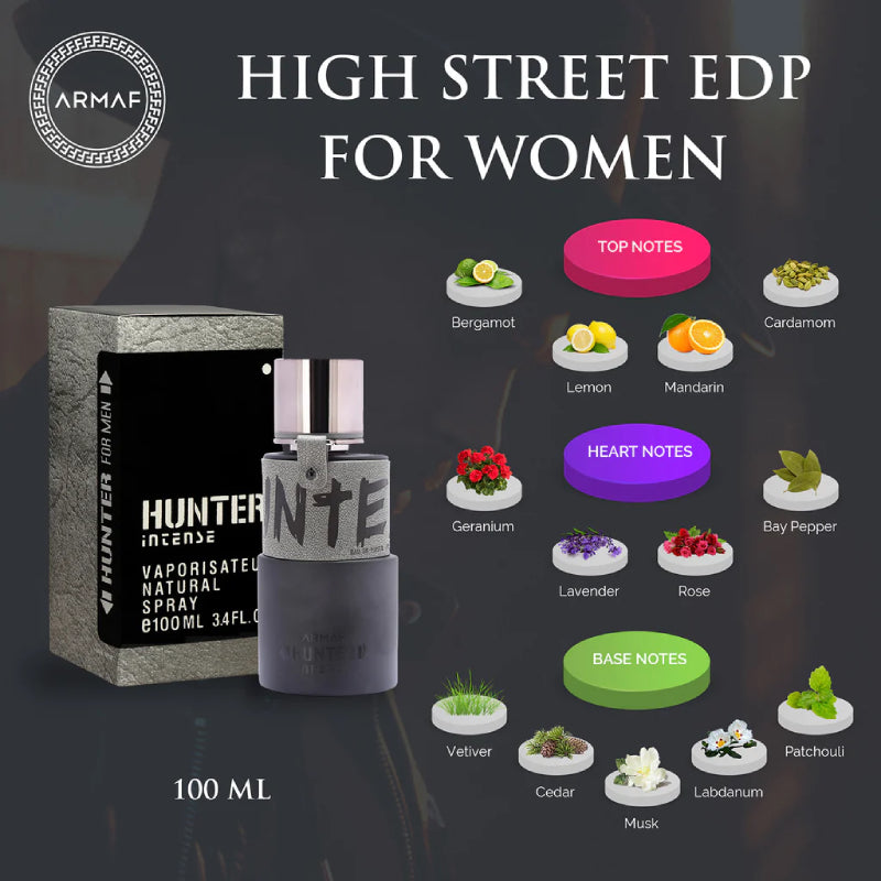 ARMAF Hunter Intense Eau De Toilette 100 มล.