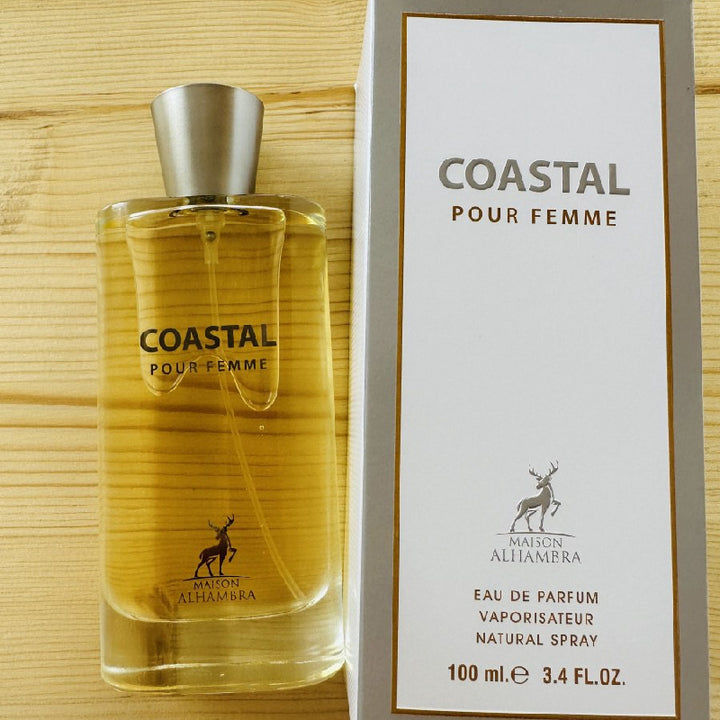 Alhambra COASTAL POUR FEMME オードパルファム Amazon.com : Maison Alhambra Coastal for Women - 3.4 oz EDP