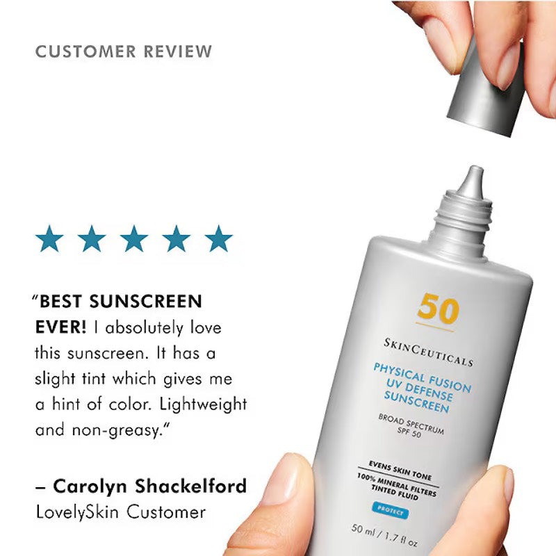 SkinCeuticals Kem Chống Nắng Vật Lý Physical Fusion UV Defense SPF 50 50ml