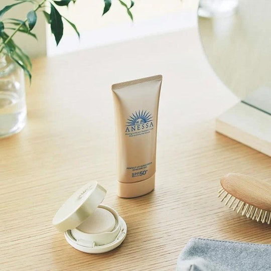 SHISEIDO Anessa Perfect UV Sunscreen Skincare Gel SPF50+/Pa++++ 90g + Brightening Sunscreen 15g - LMCHING Group Limited
