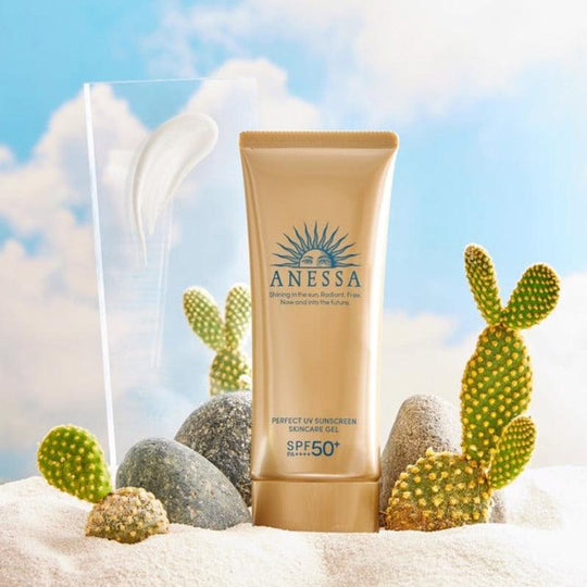 SHISEIDO Anessa Perfect UV Sunscreen Skincare Gel SPF50+/Pa++++ 90g + Brightening Sunscreen 15g - LMCHING Group Limited