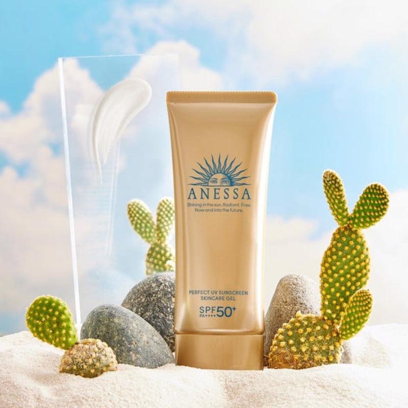 SHISEIDO Anessa Perfect UV Sunscreen Skincare Gel SPF50+/Pa++++ 90g + Brightening Sunscreen 15g - LMCHING Group Limited