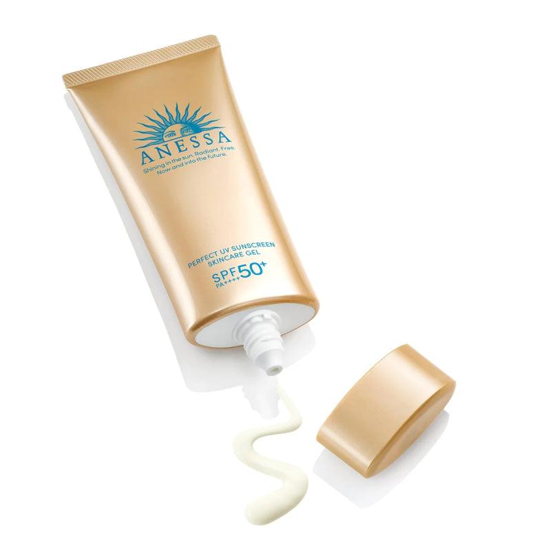 SHISEIDO Anessa Perfect UV Sunscreen Skincare Gel SPF50+/Pa++++ 90g + Brightening Sunscreen 15g - LMCHING Group Limited