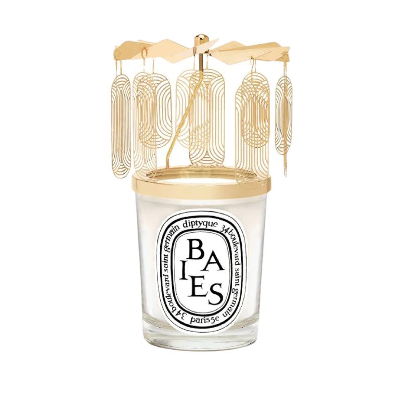 DIPTYQUE Bộ Nến Thơm Băng Chuyền Baies Carousel Candle Set (Candle 190g + Carousel x 1)