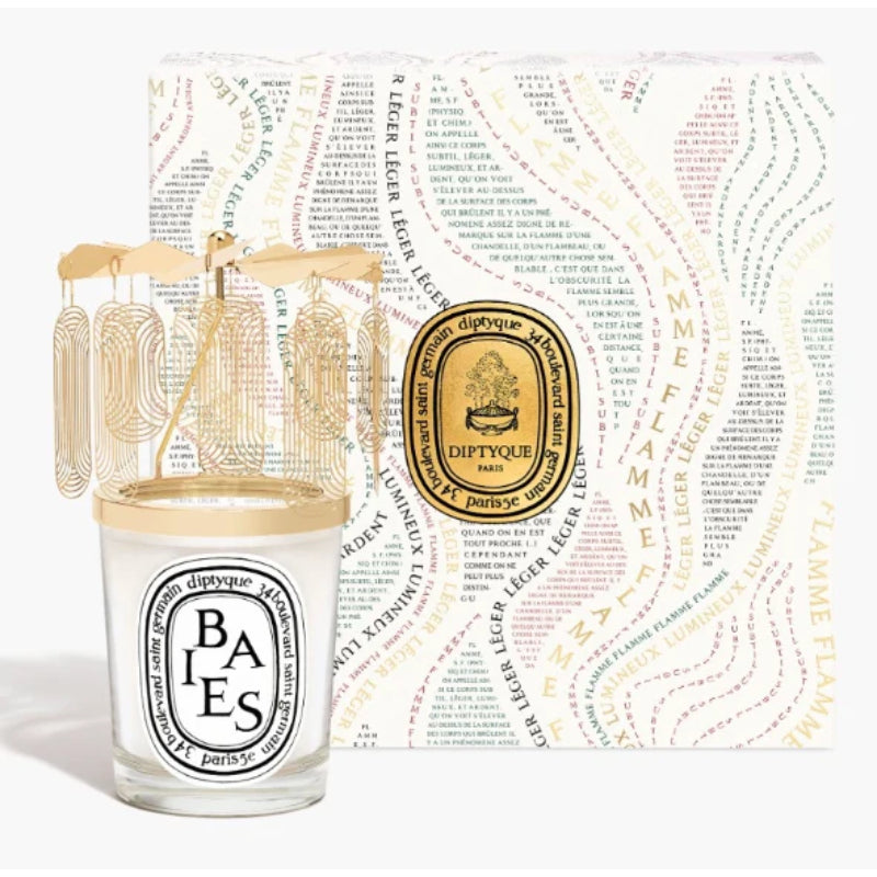 DIPTYQUE Baies Carousel Candle Set (Candle 190g + Carousel x 1)
