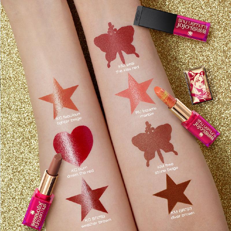 shu uemura ジョジョの奇妙な冒険 ルージュ アンリミテッド キヌ クリーム 5.6g