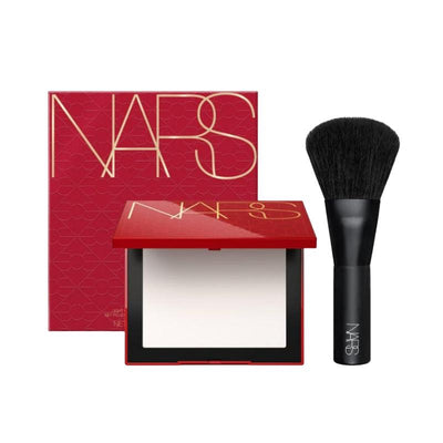 NARS 法国 新年红金限定 大白饼套装 (蜜粉饼 10g + 迷你粉饼刷 1 支)