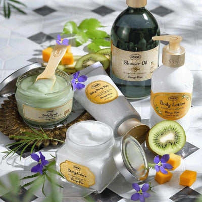 SABON 以色列 芒果奇異果身體乳 200ml