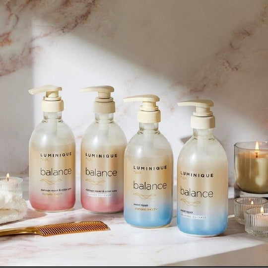 LUX LUMINIQUE Balance Repair & Colour Care (แชมพู 380 กรัม + ทรีทเม้นต์ 380 กรัม)