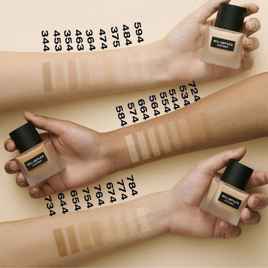 shu uemura Unlimited Breathable Lasting Foundation SPF 25 PA+++ 35ml