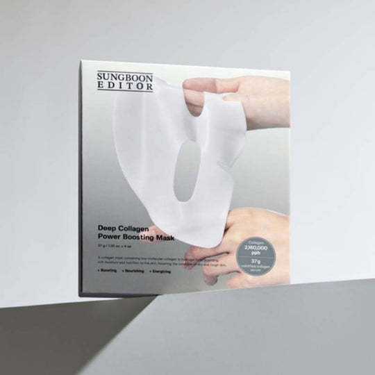 SUNGBOON EDITOR Deep Collagen Power Boosting Mask 37g x 4pcs
