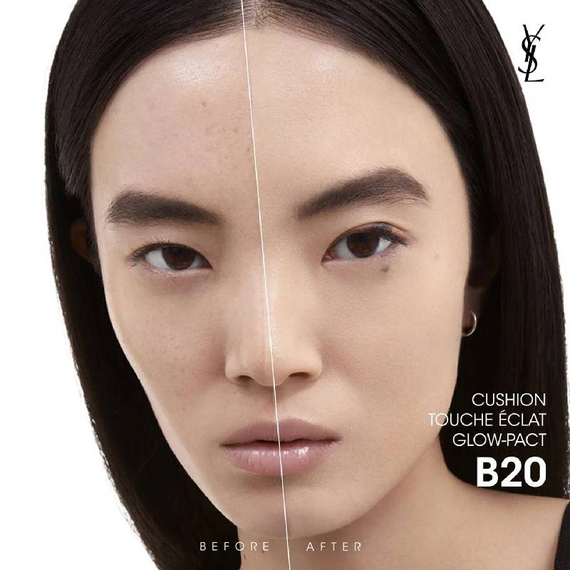 YSL टच एक्लाट ग्लो पैक्ट कुशन (2025 लिमिटेड एडिशन) 12 ग्राम