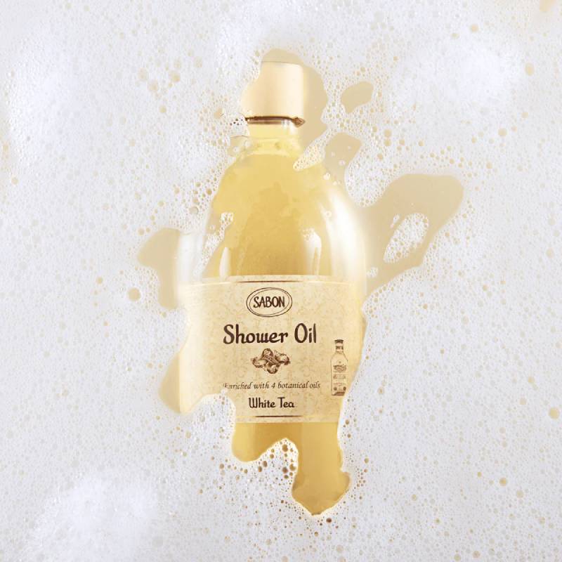 SABON 以色列 白茶沐浴油 500ml