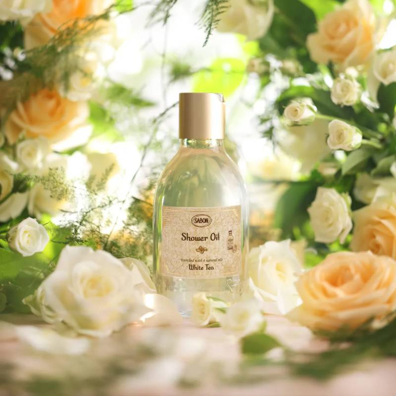 SABON 以色列 白茶沐浴油 500ml