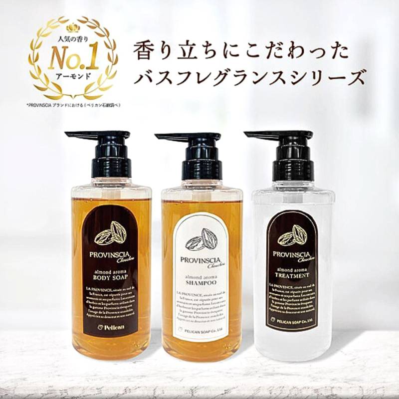 PELICAN Provinscia Chou Chou Almond Aroma Body Soap 500ml