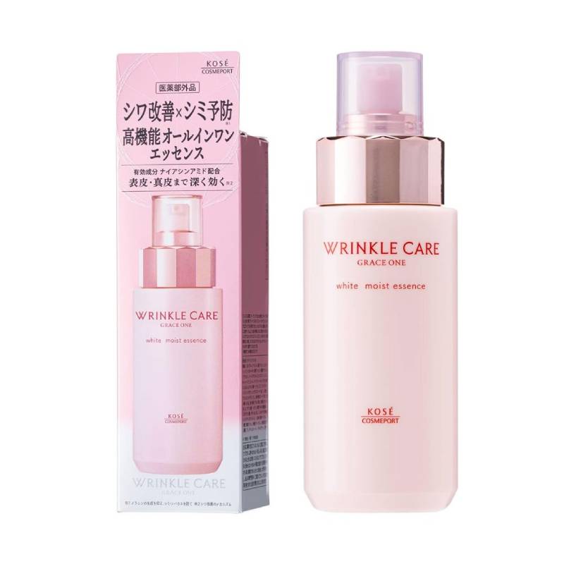 KOSE Perawatan Kerut White Moisturizing Essence Grace One 180ml