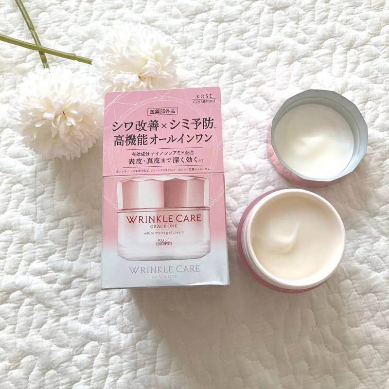 KOSE Grace One Wrinkle Care White Moist Gel Cream 100g