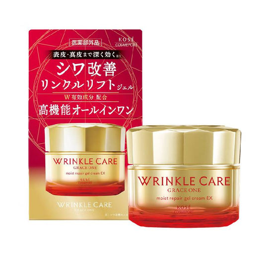 KOSE Grace One Wrinkle Care Moist Repair Gel Cream EX 100g