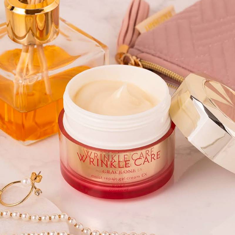 KOSE Grace One Wrinkle Care Moist Repair Gel Cream EX 100g