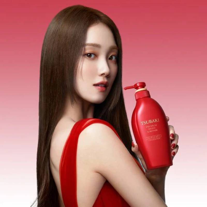 SHISEIDO Tsubaki Premium Feuchtigkeits- und Reparaturspülung 450 ml