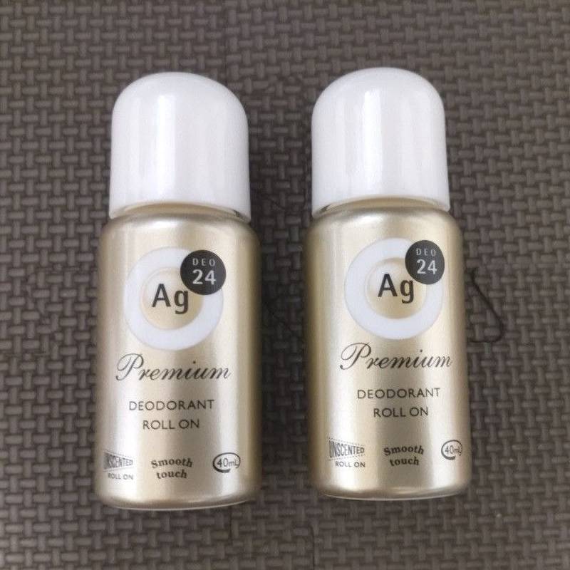 SHISEIDO Ag Deo 24 Premium Deodorant Roll On (Unscented) 40ml