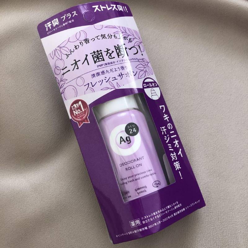 SHISEIDO Ag Deo 24 Deodorant Roll On (Fresh Savon Scent) 40ml