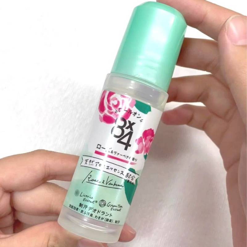 Kao 8x4 Roll-On Deodorant Rose & Verbena 45ml