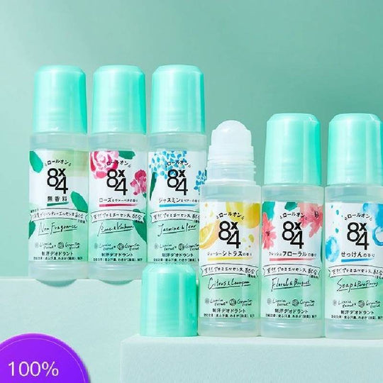 Kao 8x4 Roll-On Deodorant Feminine Aroma Jasmine & Pear 45ml