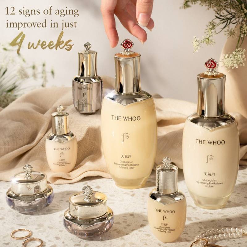 The history of Whoo Cheongidan Rejuvenating 6pcs Special Gift Set (6pcs)
