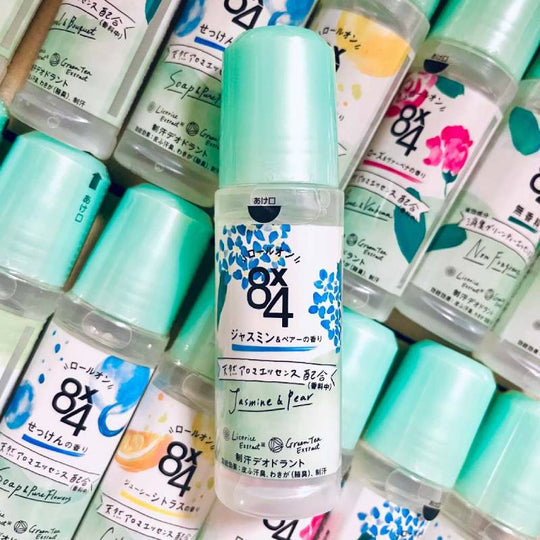 Kao 8x4 Roll-On Deodorant Feminine Aroma Jasmine & Pear 45ml