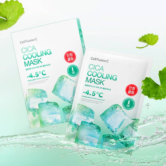 Cell Fusion C Cica Cooling Mask 27g x 5pcs